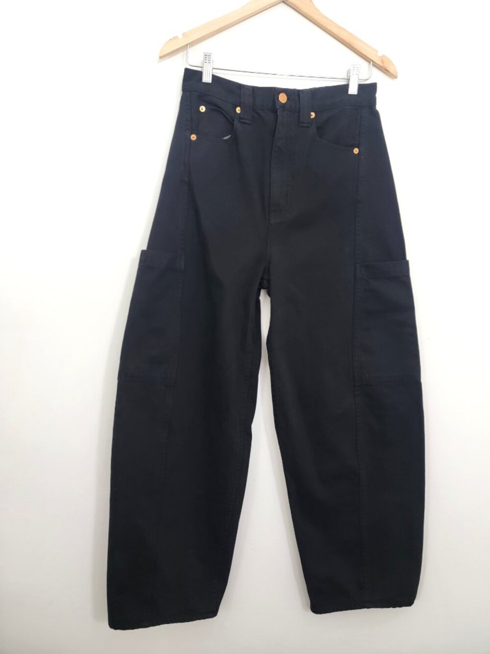 Jamie Haller The Baggy Painter Jeans in Black 26 - Picture 2 of 9